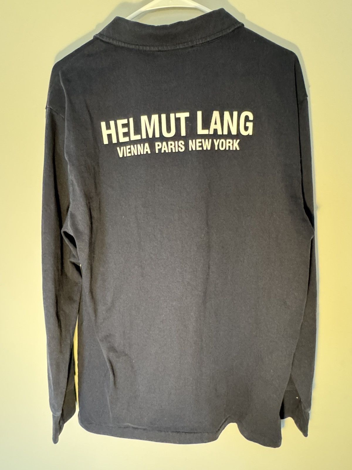 Helmut Lang Helmut Lang rugby L/S Size US L / EU 52-54 / 3 - 3 Thumbnail