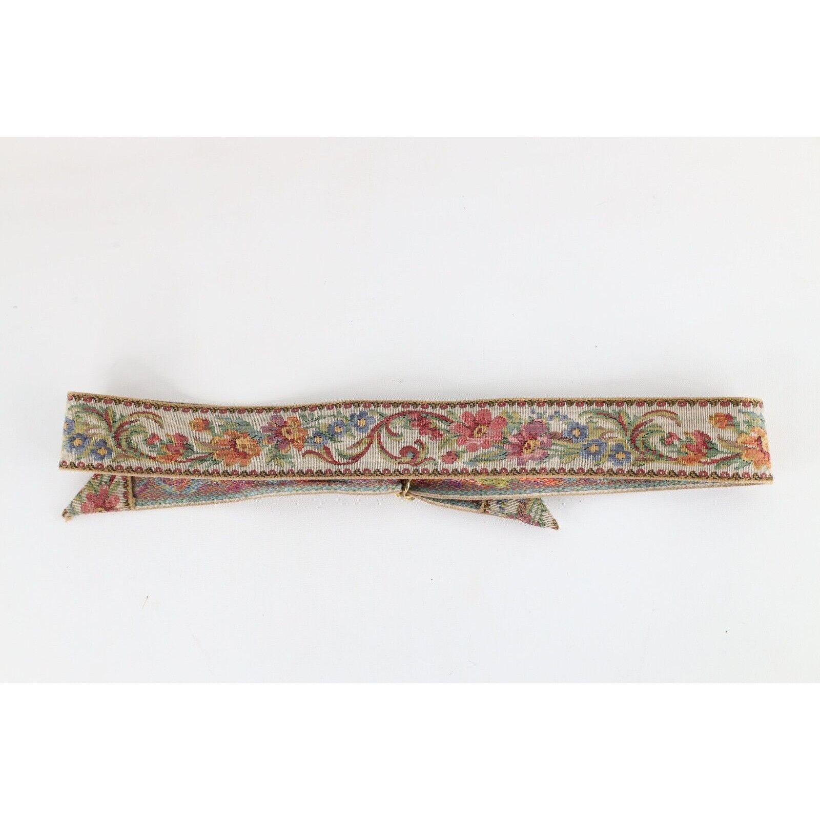 Vintage Vintage 60s 70s Mid Century Modern MCM Tapestry Belt Size ONE SIZE - 5 Thumbnail