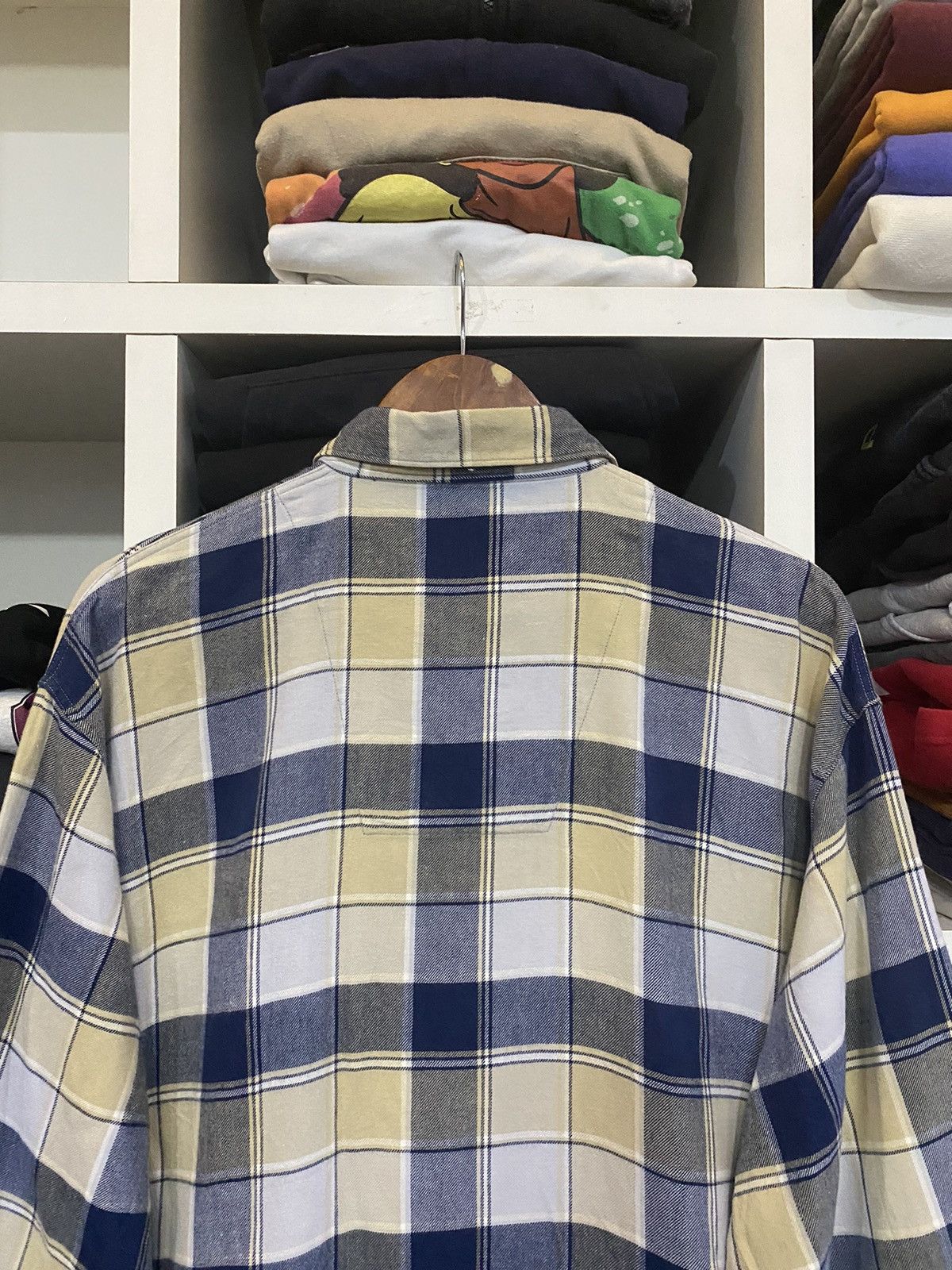 Flannel × Lacoste × Vintage Vintage Chemise Lacoste Nightwear Size US L / EU 52-54 / 3 - 11 Thumbnail