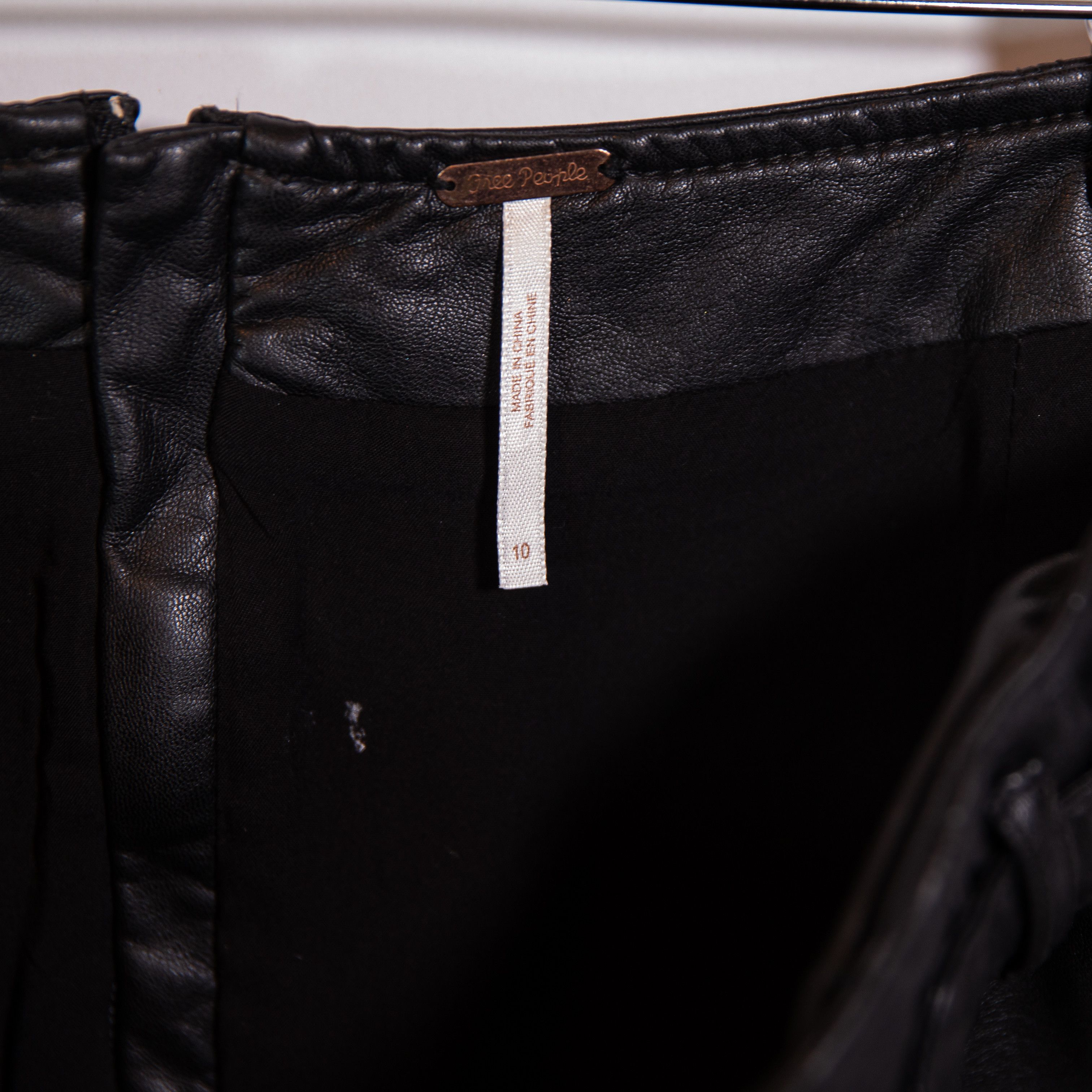 Free People Free People Charli Faux Vegan Leather Buckle Size 32" / US 10 / IT 46 - 2 Thumbnail