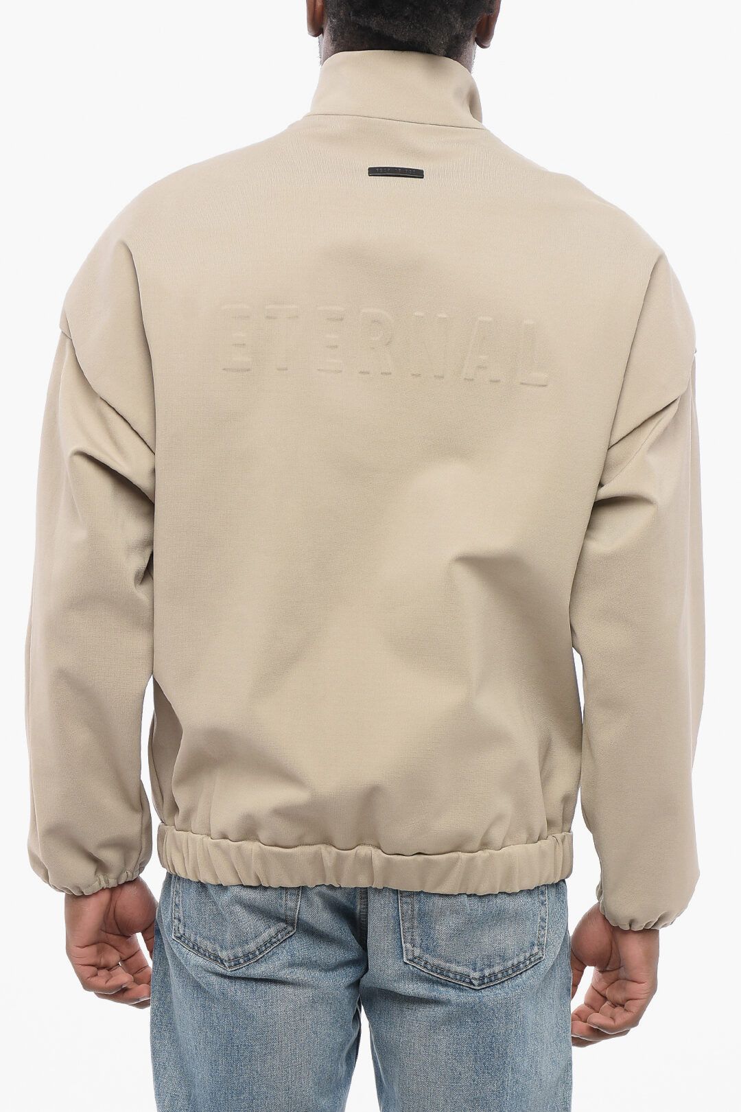 Fear of God og1mm0825 Viscose Blend Eternal Bomber Jacket in Beige Size US S / EU 44-46 / 1 - 2 Thumbnail