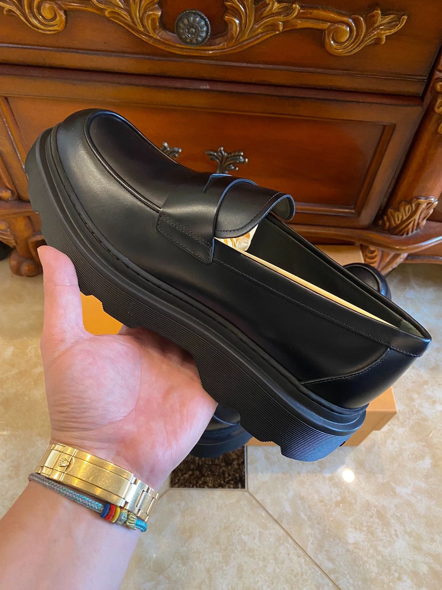 Tod's TODS Loafer Slip-On Platform Gommino Old Money New Size US 8 / EU 41 - 4 Thumbnail