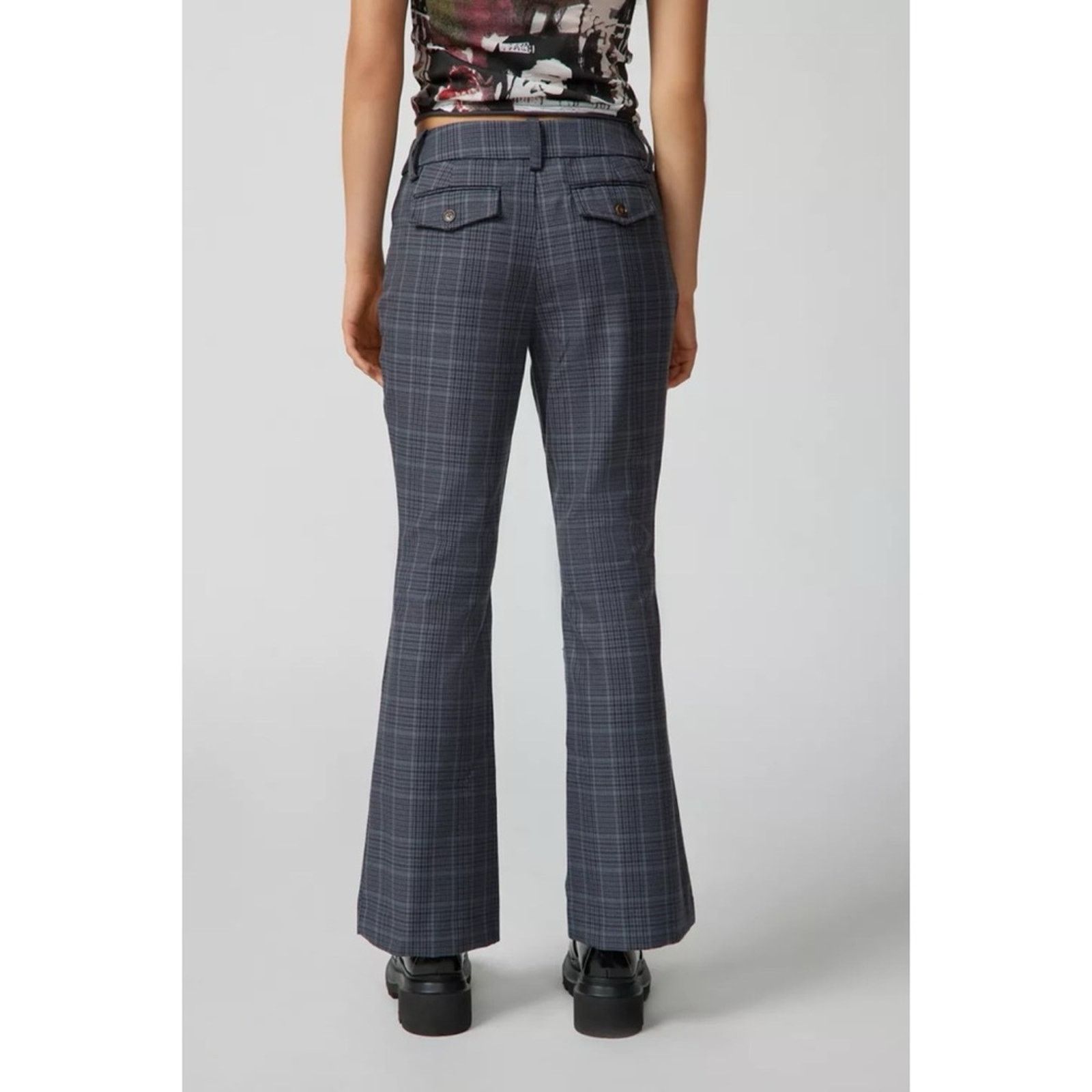 Urban Outfitters Urban Outfitters Jamie Flare Trouser Pant 4 Size 27" / US 4 / IT 40 - 16 Thumbnail