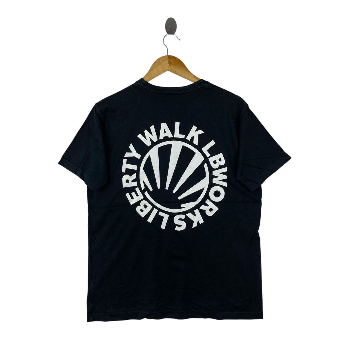 Vintage Liberty Walk LBWK JDM Sun Logo Graphic T-Shirt L Size US L / EU 52-54 / 3 - 2 Thumbnail