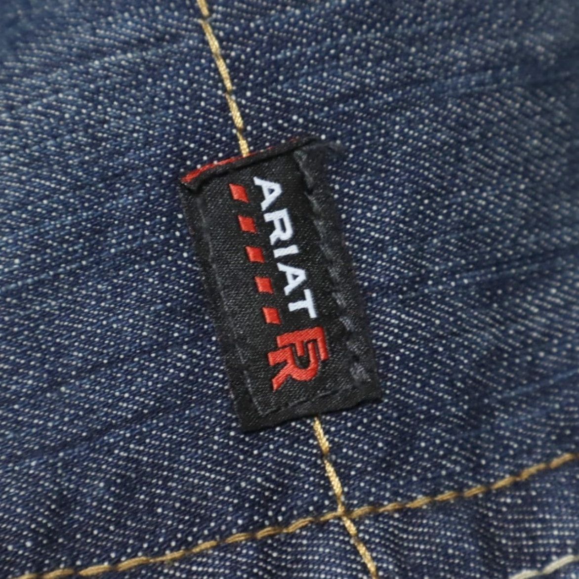 Ariat Ariat M4 FR Low Rise Boot Cotton Denim Jeans Pants Blue Men's 38 Shirts Jeans Pants Blue Mens Regular Fit 38 Denim 90s? Size US 38 / EU 54 - 6 Thumbnail