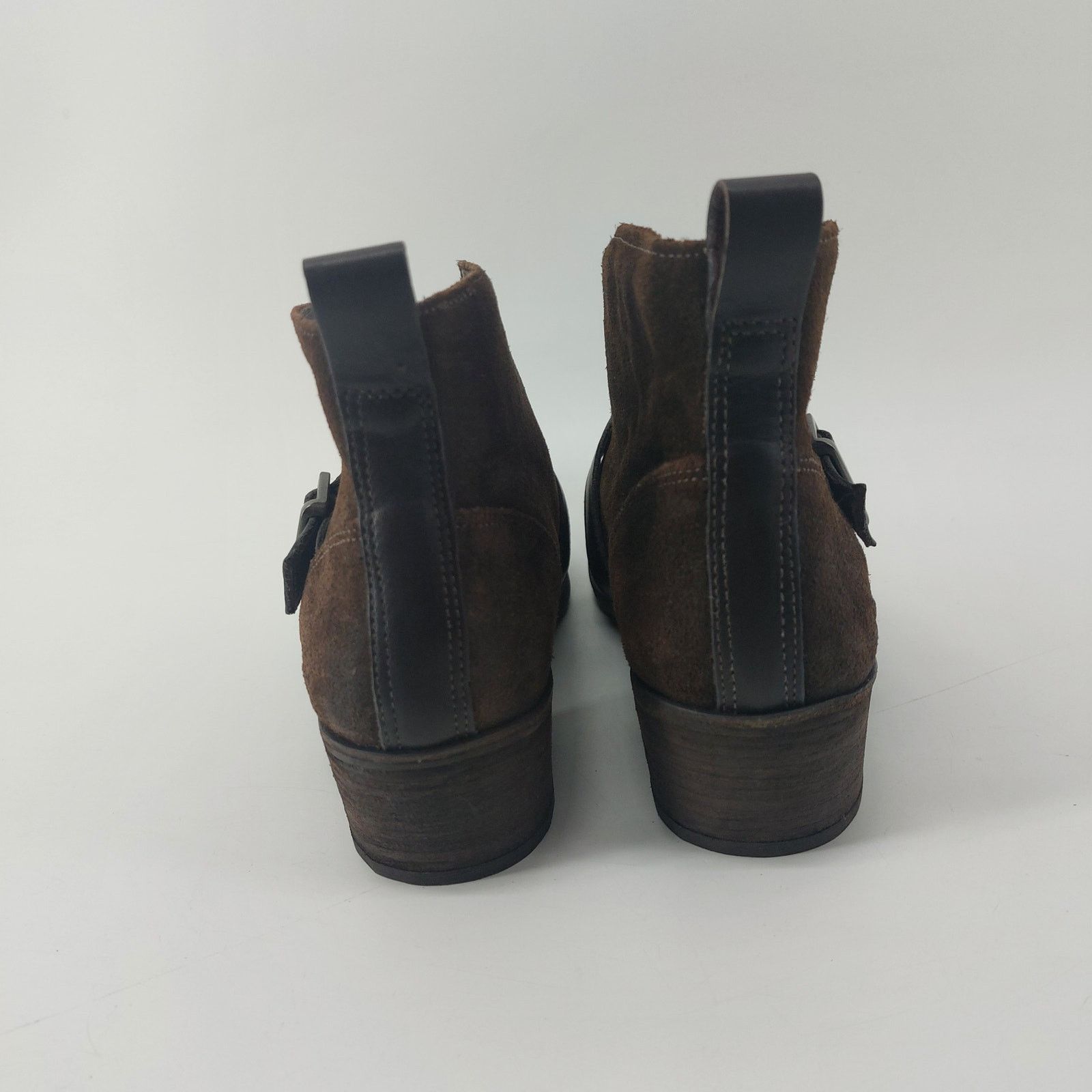 Ugg Ugg Wright Belted Brown Suede Leather Booties Womens Sz 8.5 Size US 8.5 / IT 38.5 - 6 Thumbnail
