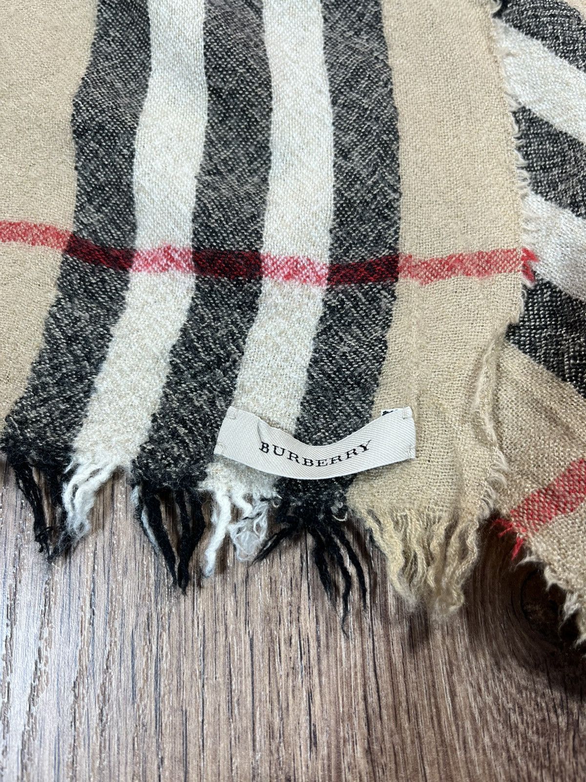 Burberry Burberry Cashmere Scarf🧣150x43 Size ONE SIZE - 3 Thumbnail