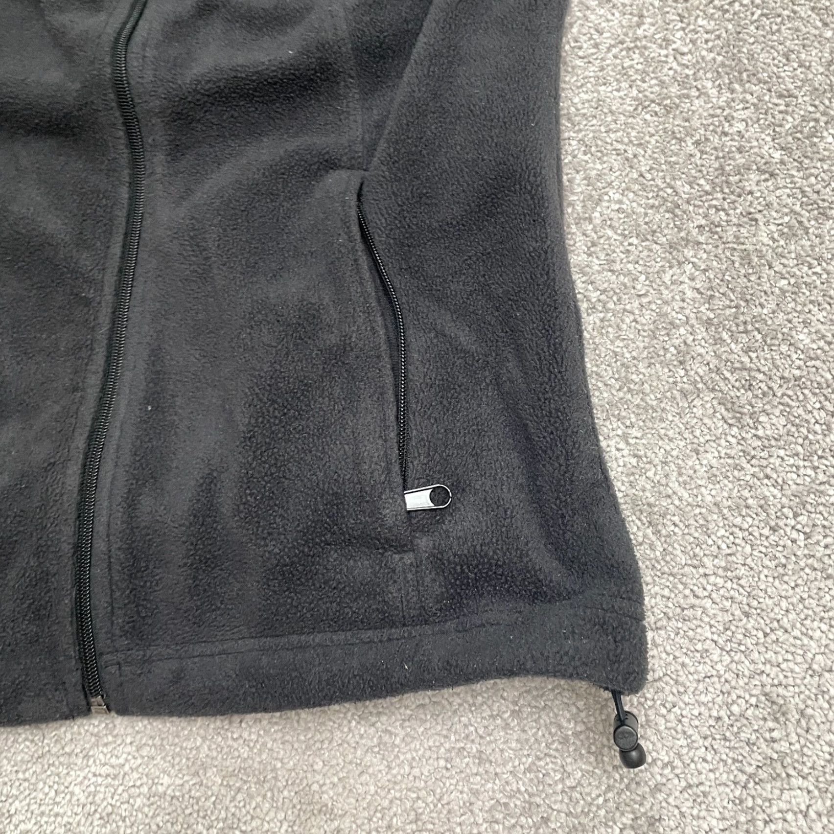 Vintage Columbia Benton Springs Fleece Jacket Womens Small Black Full Zip Outdoor Hiking Size S / US 4 / IT 40 - 5 Thumbnail