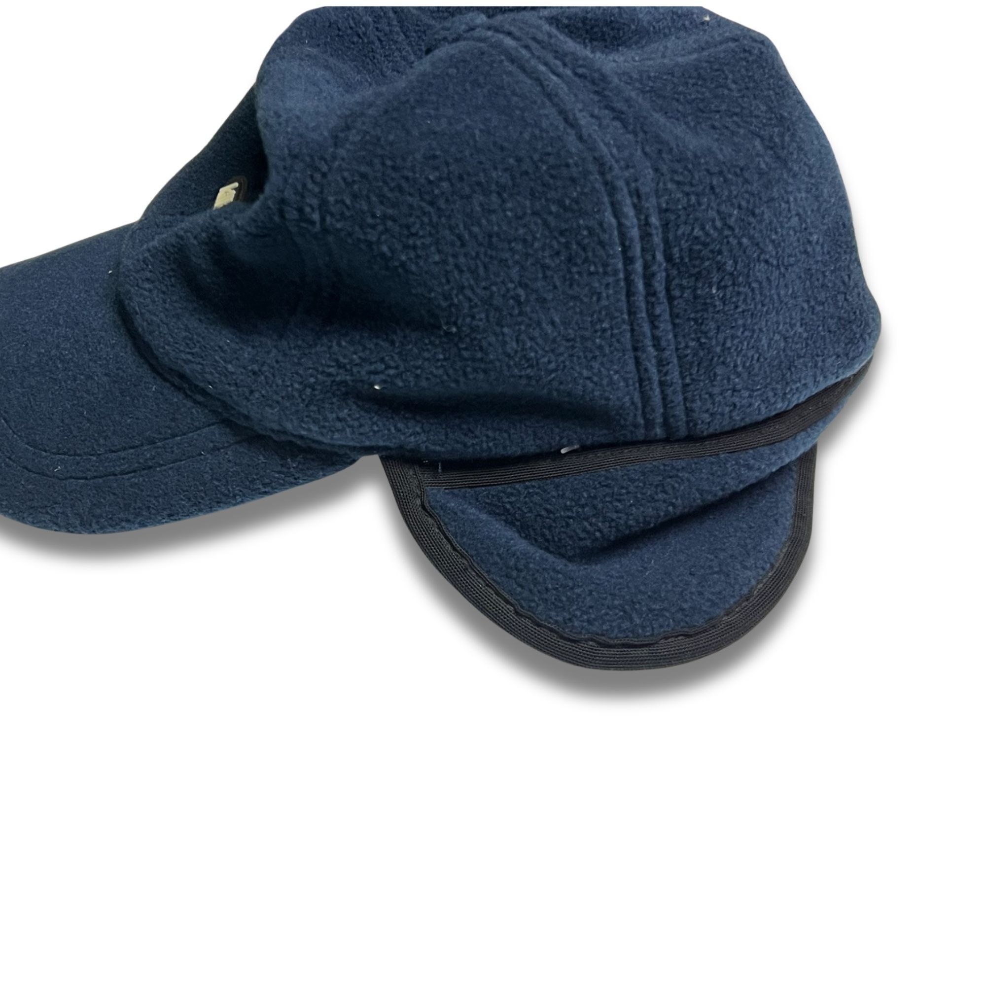 Other Thermal Fleece Hat With Ear Flaps Flexfit One Size Navy Blue Size ONE SIZE - 3 Thumbnail