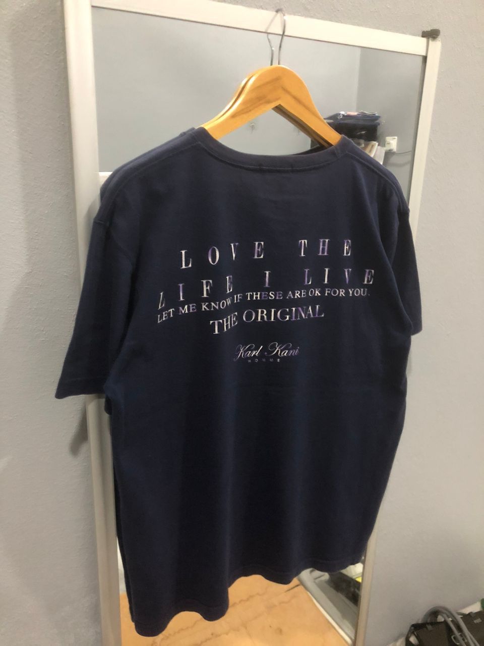 Karl Kani × Rap Tees × Vintage Vintage Karl Kani Homme Signature logo Shirt Size US L / EU 52-54 / 3 - 9 Thumbnail