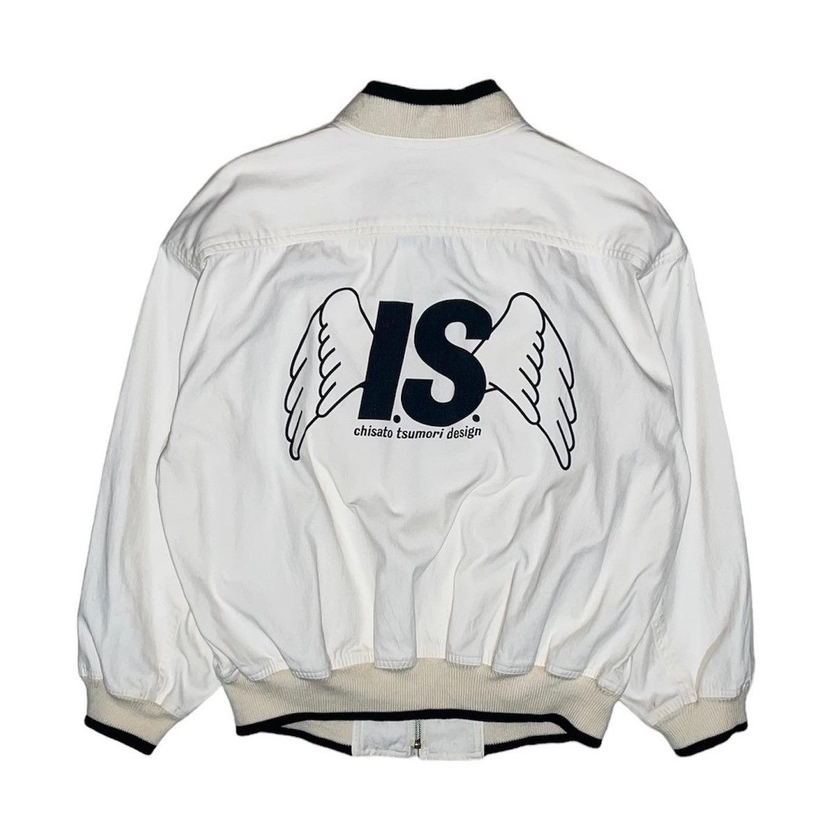 Issey Miyake Issey Miyake "I.S." 1980s Angel Wing Bomber Jacket Size US M / EU 48-50 / 2 - 1 Thumbnail