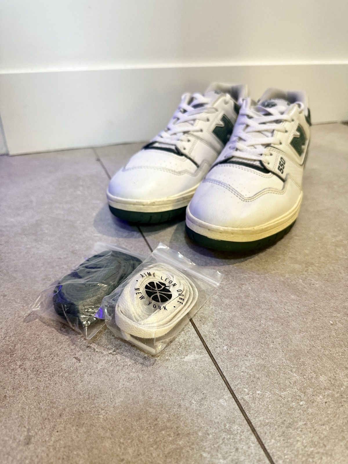Aime Leon Dore × New Balance Aime Leon Dore x 550 Evergreen Size US 12 / EU 45 - 8 Thumbnail