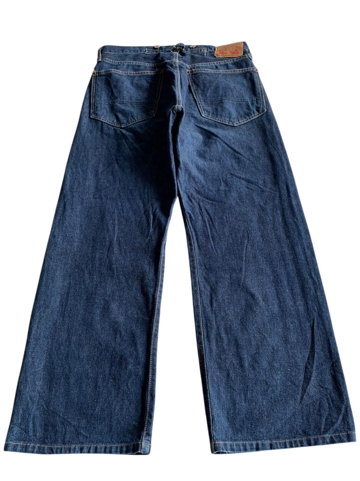 Schott VINTAGE SCHOTT SELVEDGE BUCKLE BACK JAPANESE DENIM Size US 32 / EU 48 - 3 Thumbnail