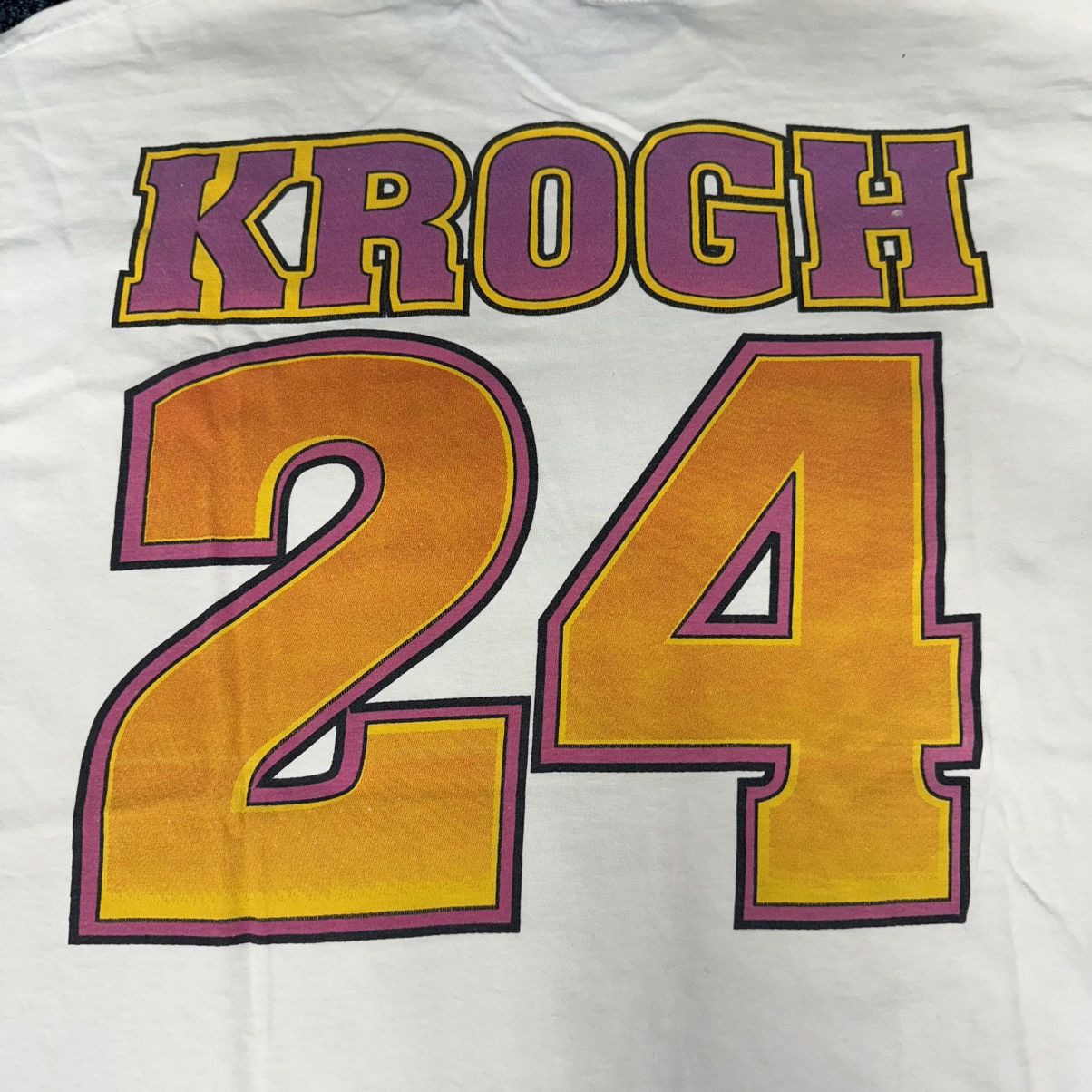 NASCAR × Vintage VINTAGE NASCAR MARK KROGH TEE WHITE Size US XL / EU 56 / 4 - 5 Thumbnail