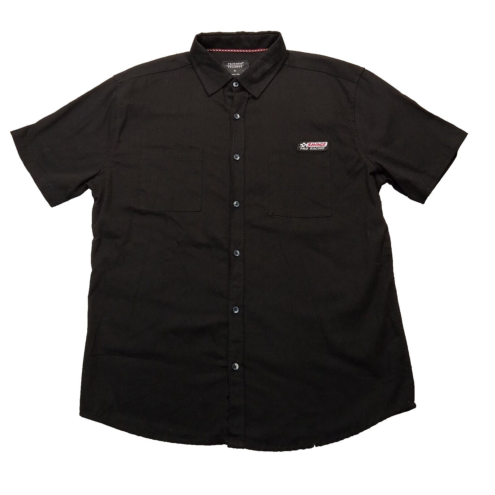 & Other Stories Triumph Shirt XL Men's Tragedy Savage Pro Racing Button Up Size US XL / EU 56 / 4 - 1 Thumbnail