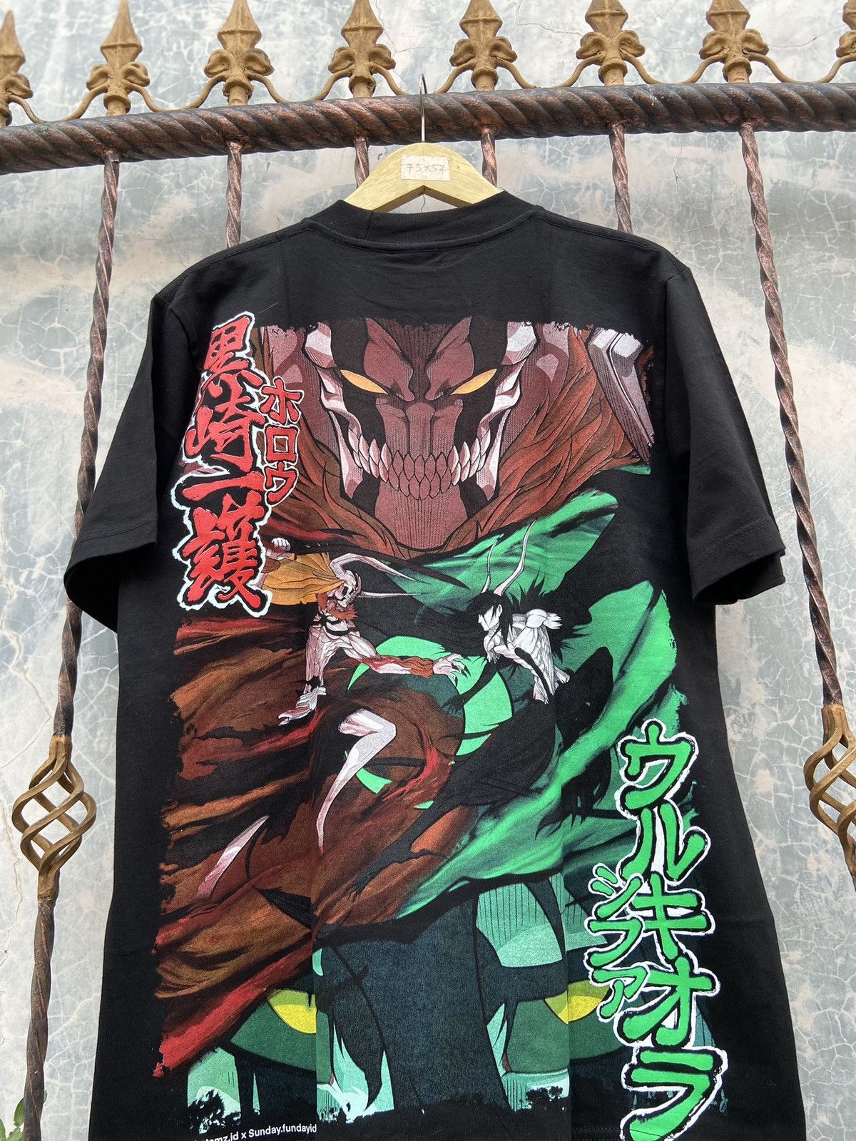 Japanese Brand × Vintage BLEACH BOOTLEG ICHIGO VS ULQUIORRA Size US XL / EU 56 / 4 - 2 Thumbnail