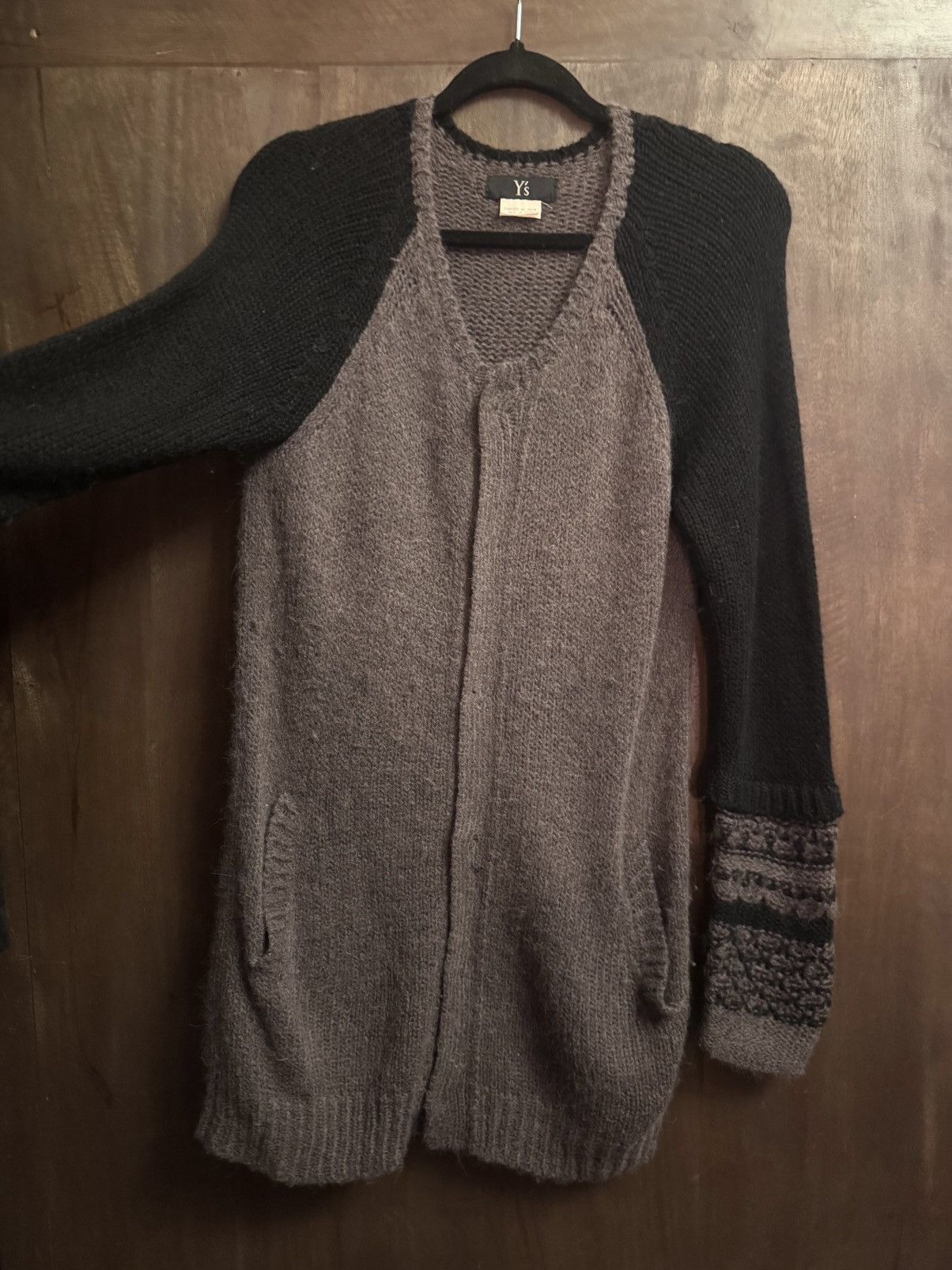 Yohji Yamamoto yohji yamamoto vintage wool cardigan japan Size S / US 4 / IT 40 - 4 Thumbnail