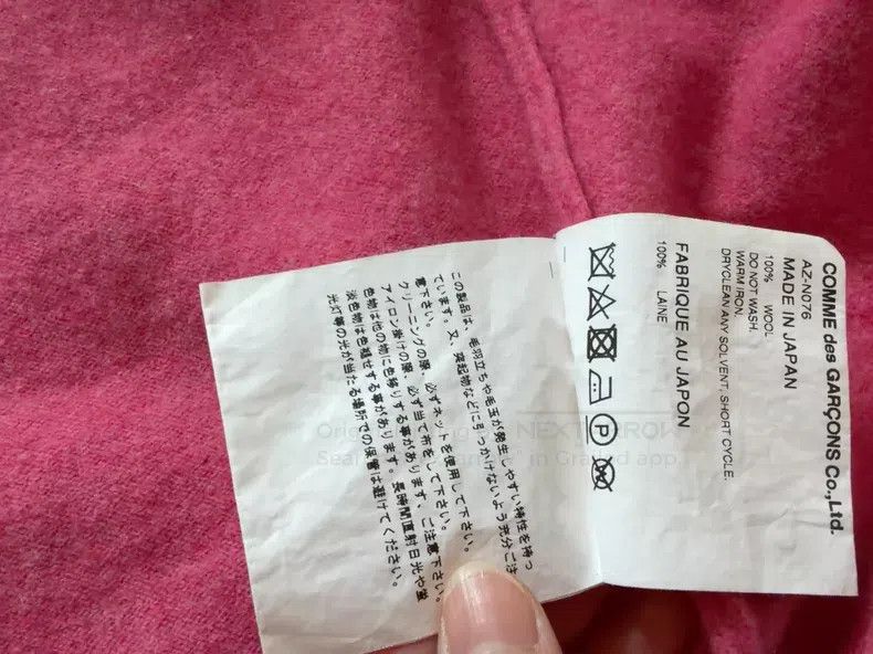 Comme des Garcons Comme Des Garcons Classic Women's Wool Sweater Size S / US 4 / IT 40 - 9 Thumbnail
