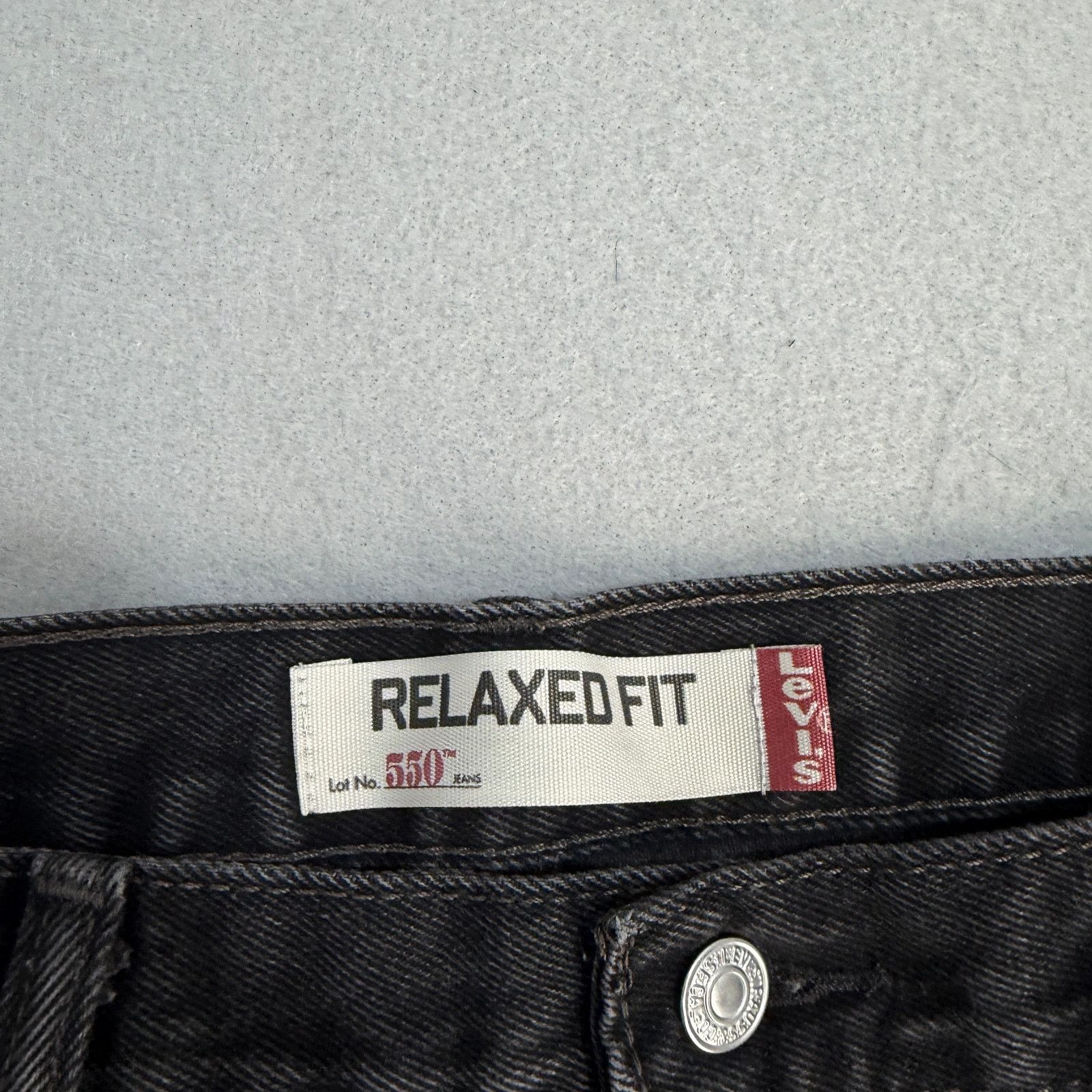 Levi's Vintage Levis 550 Relaxed Fit Jeans Men's 40x30 Black y2k Size US 40 / EU 56 - 3 Thumbnail