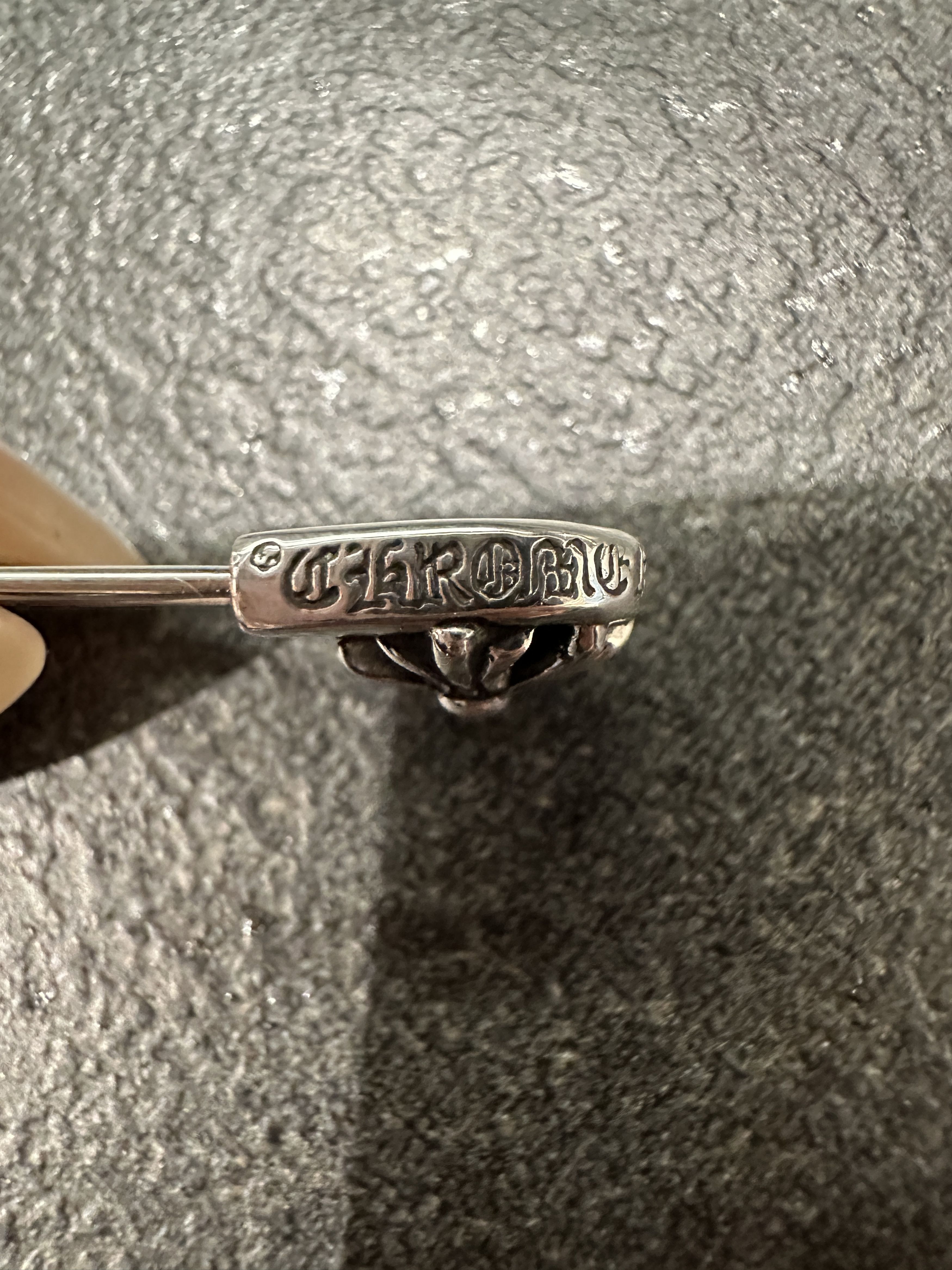 Chrome Hearts Chrome Hearts Silver Large Safety Pin Size ONE SIZE - 7 Thumbnail