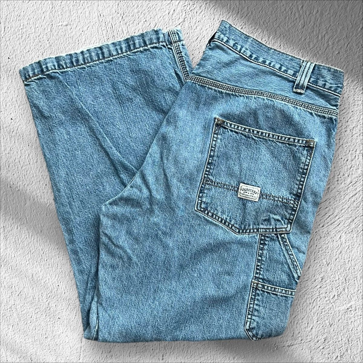 Levi's Vintage Levi’s Strauss Carpenter Blue Jeans Denim Size 38x30 Size US 38 / EU 54 - 1 Thumbnail