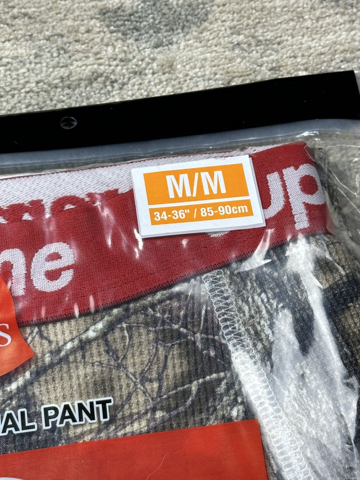 Supreme Supreme Hanes Bones Thermal Pant (1 Pack) - M Size ONE SIZE - 3 Thumbnail