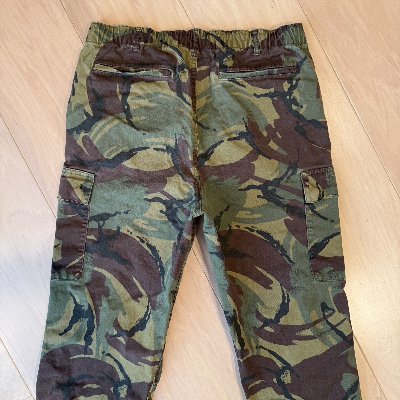 Polo Ralph Lauren Polo Ralph Lauren Cargo Pants Women's 20 Green Camouflage Size 29" - 7 Thumbnail