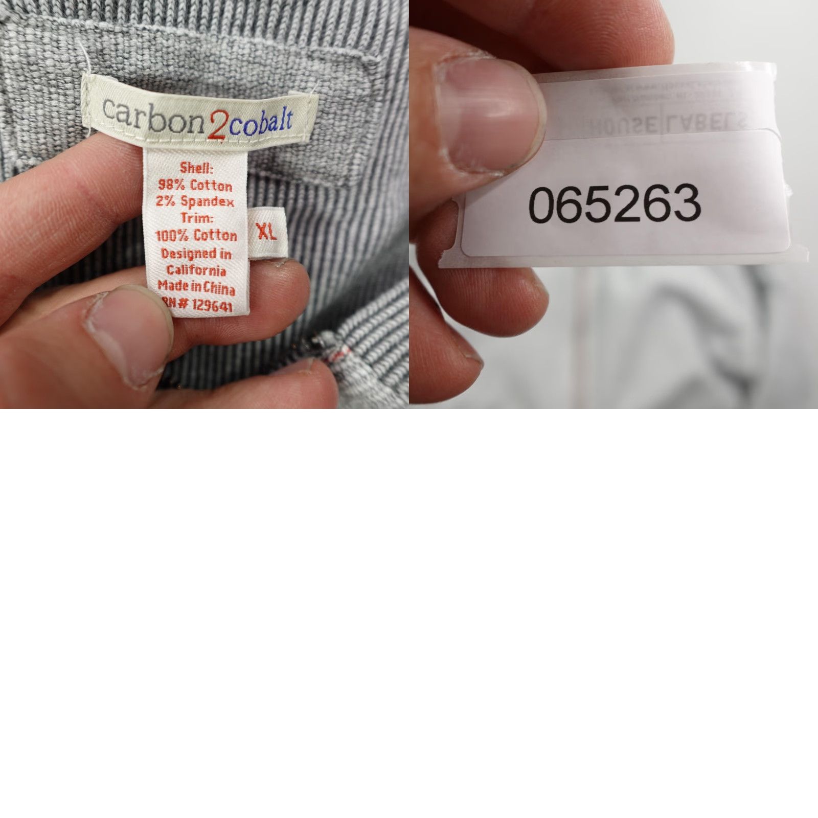 Carbon2Cobalt Carbon 2 Cobalt Hoodie Mens XL Gray Full Zip Sweatshirt Outdoor Pockets Zip Size US XL / EU 56 / 4 - 8 Thumbnail