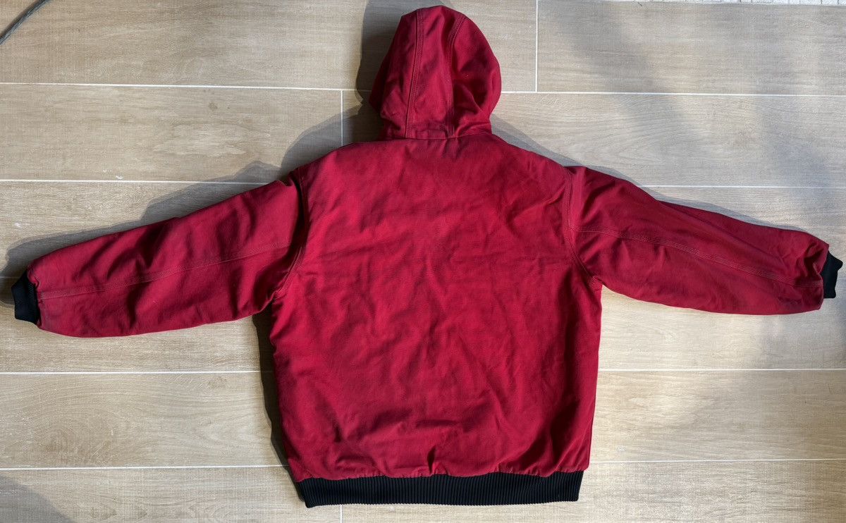 Carhartt × Vintage Carhartt Men’s Red Hooded Work Jacket Size US XL / EU 56 / 4 - 12 Thumbnail