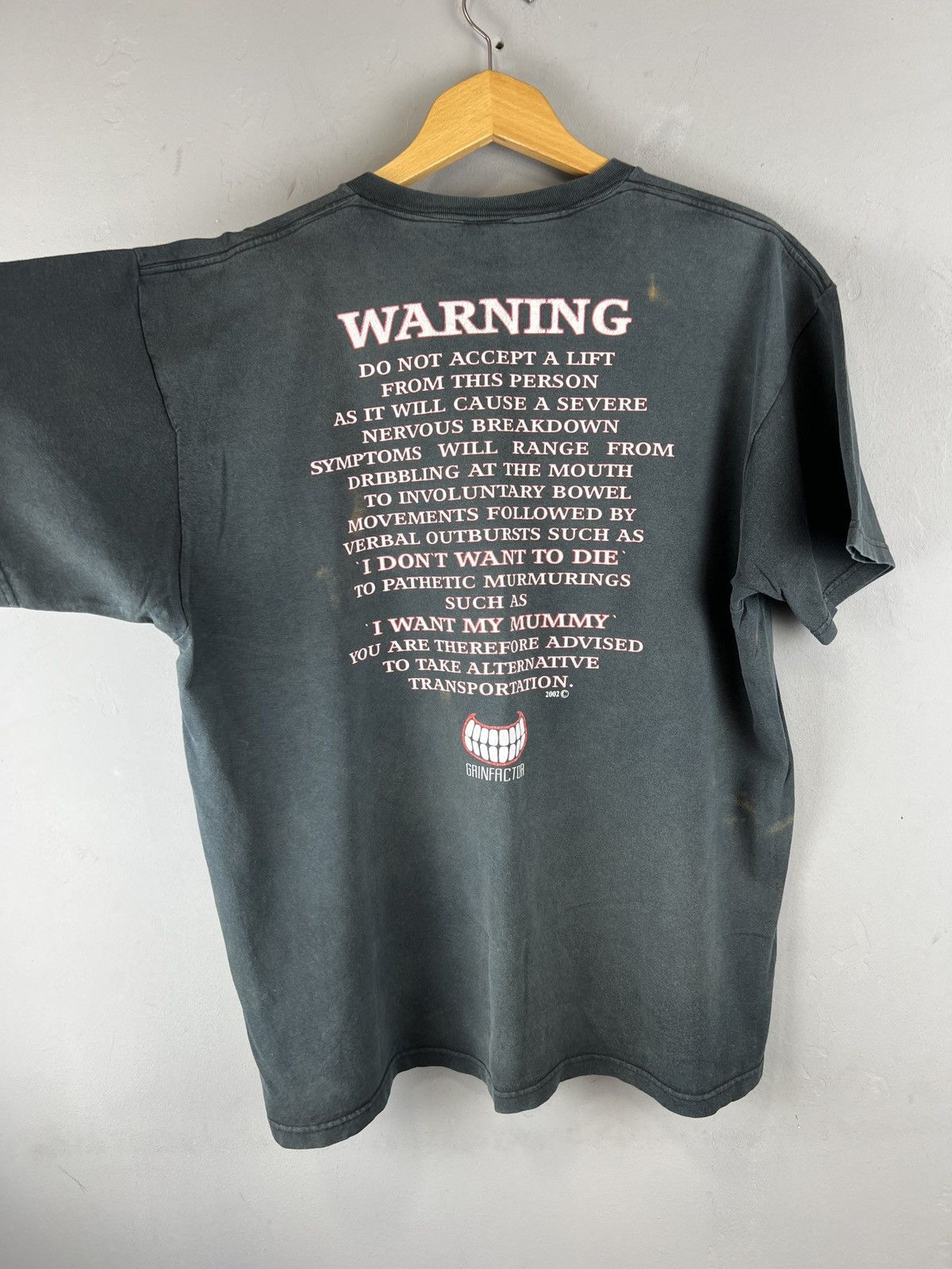 Japanese Brand × Vintage Vintage Grinfactor Distressed tour t shirt y2k Size US XL / EU 56 / 4 - 2 Thumbnail