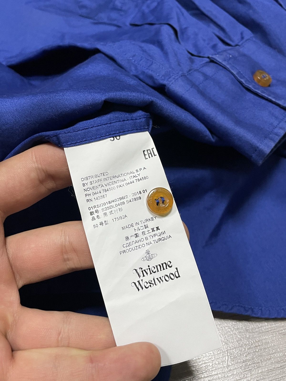 Vivienne Westwood Vivienne Westwood shirt buttons vintage orb Size US M / EU 48-50 / 2 - 6 Thumbnail
