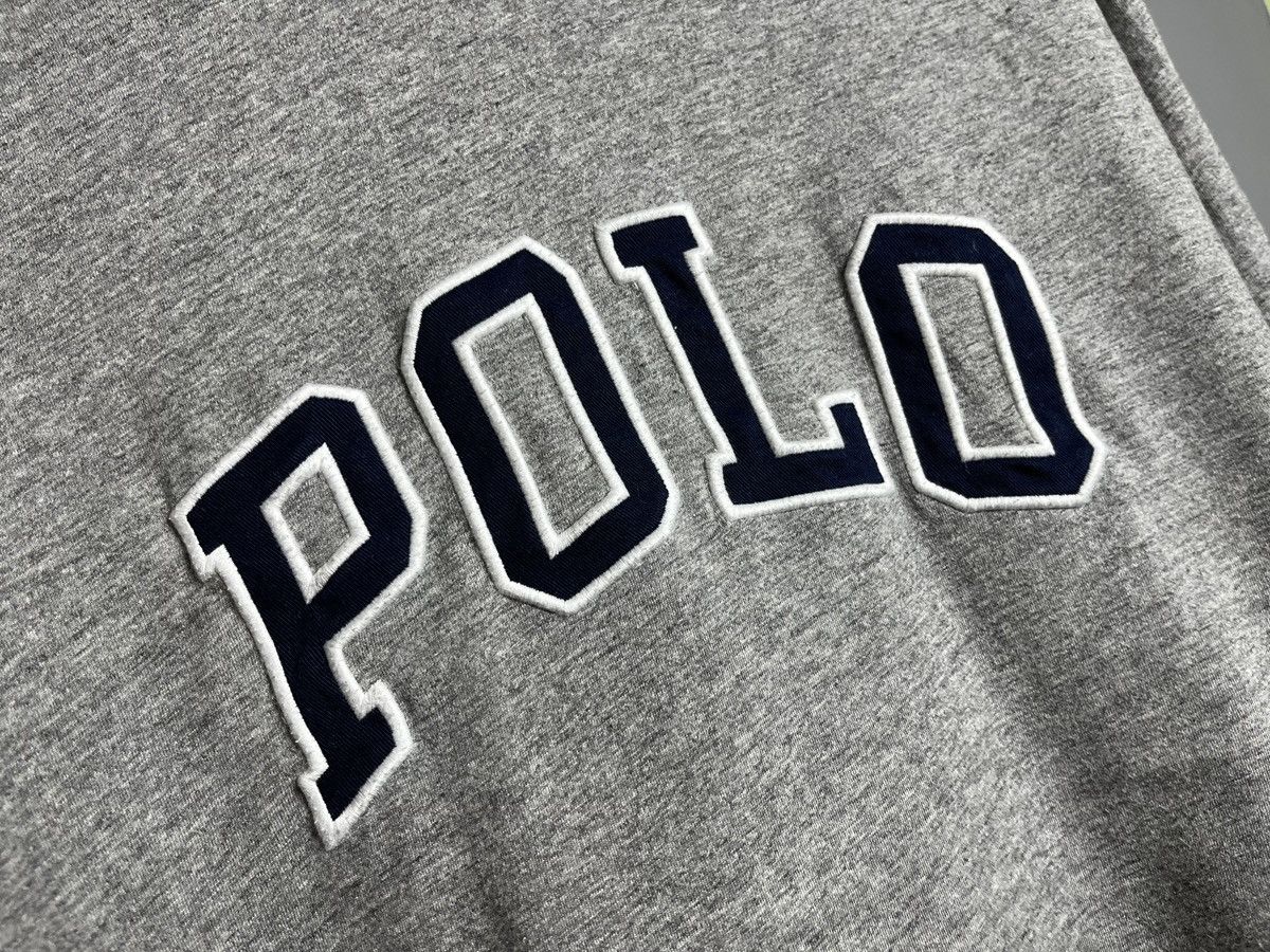 Polo Ralph Lauren × RRL Ralph Lauren Polo Ralph Lauren Hoodie Gray Big Spell Out Logo Lightweight Size US XXL / EU 58 / 5 - 4 Thumbnail