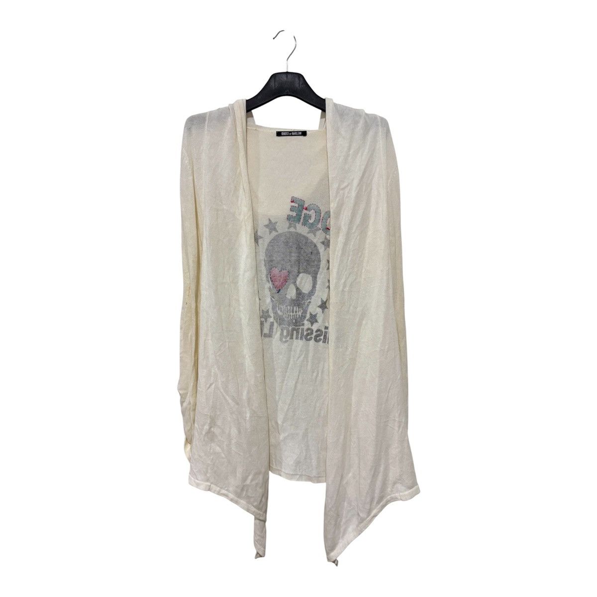 If Six Was Nine Harlem of store open cardigans gothic skull Size M / US 6-8 / IT 42-44 - 2 Thumbnail