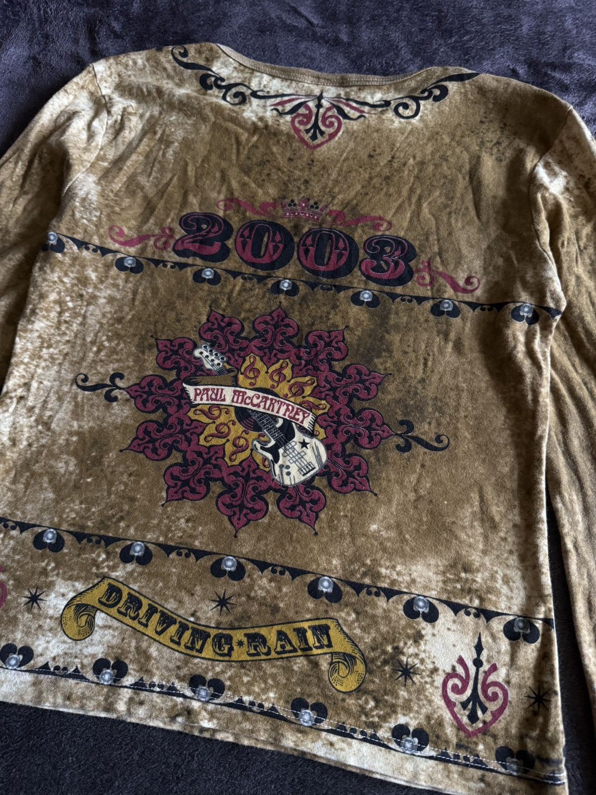 Band Tees Paul McCartney vintage 2003 long sleeve printed TheBeatles Size M / US 6-8 / IT 42-44 - 8 Thumbnail