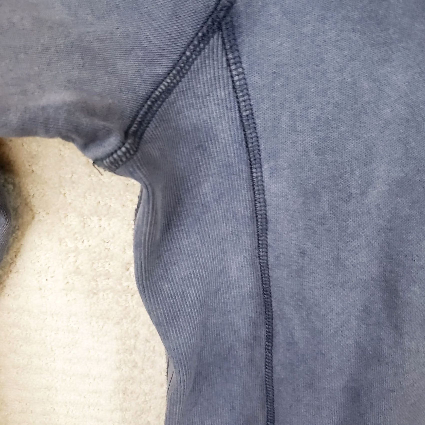 Vintage Surfside Supply Men's XL Blue Faded Long Sleeve Crewneck Sweatshirt Sweater Pullover Casual Size US XL / EU 56 / 4 - 6 Thumbnail