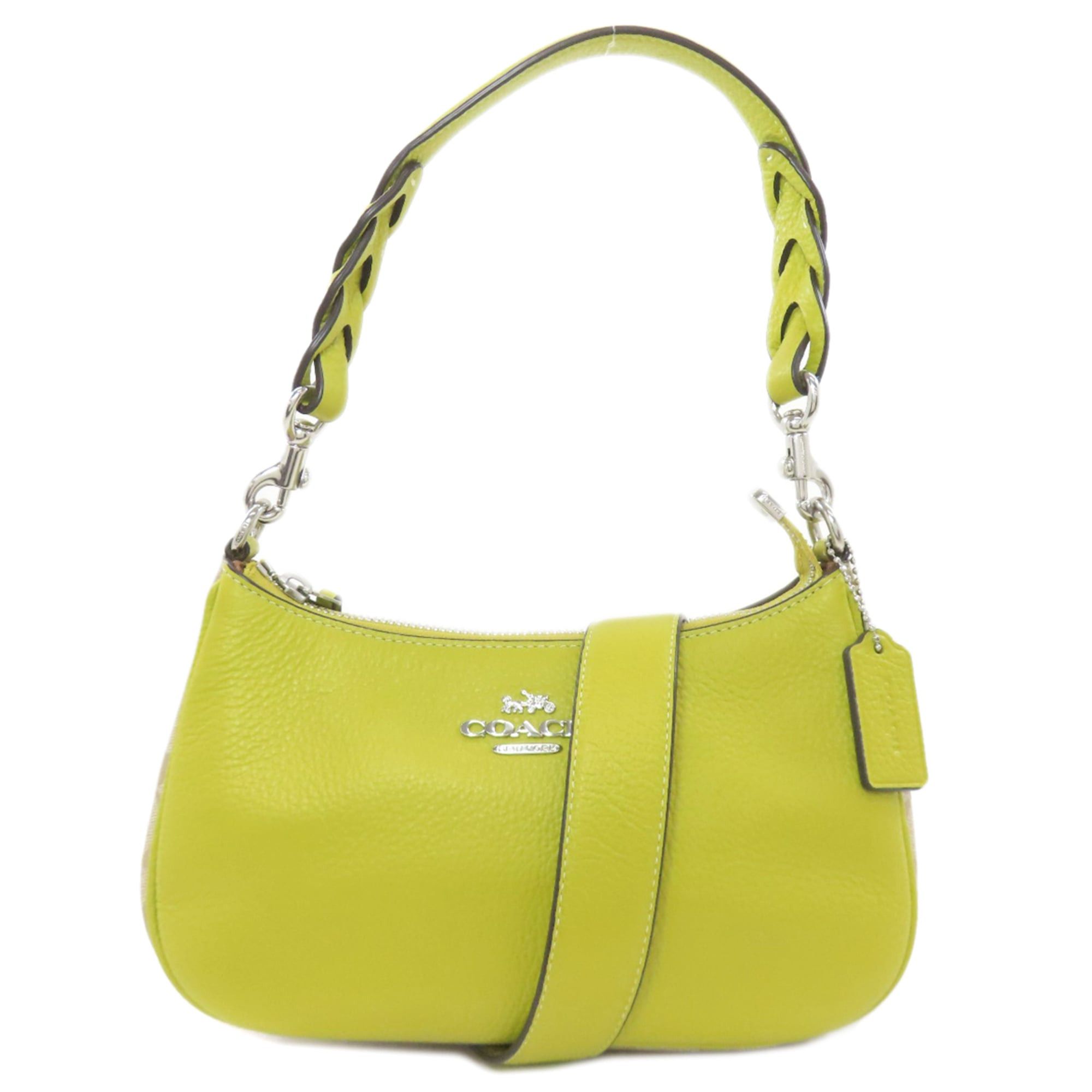 Coach Coach CJ590 Terri Signature 2-Way Handbag Leather Women's COACH Size ONE SIZE - 1 Thumbnail