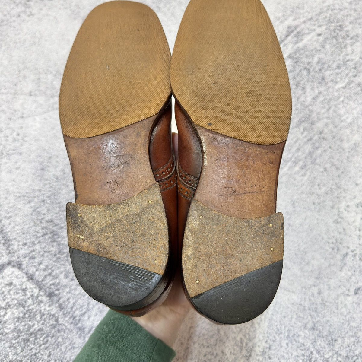 Barker Barker Vintage Brown Derbies US8.5 UK7.5 EU41.5 Size US 8.5 / EU 41-42 - 12 Thumbnail