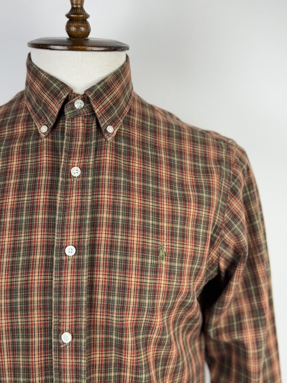 Polo Ralph Lauren × Vintage Men’s Vintage Polo Ralph Lauren Button Down Shirt size M Size US M / EU 48-50 / 2 - 2 Thumbnail