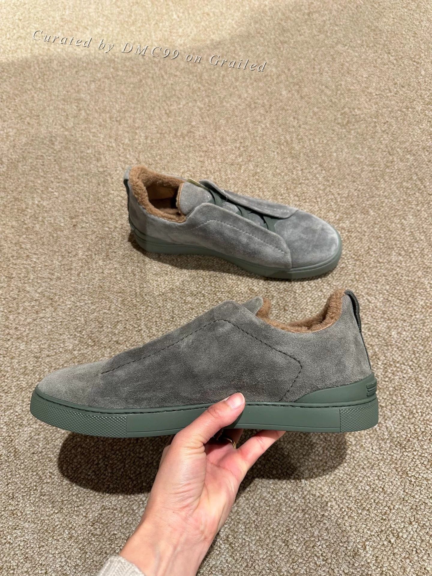 Ermenegildo Zegna Zegna Triple Stitch Mens Sneakers Size US 9 / EU 42 - 8 Thumbnail