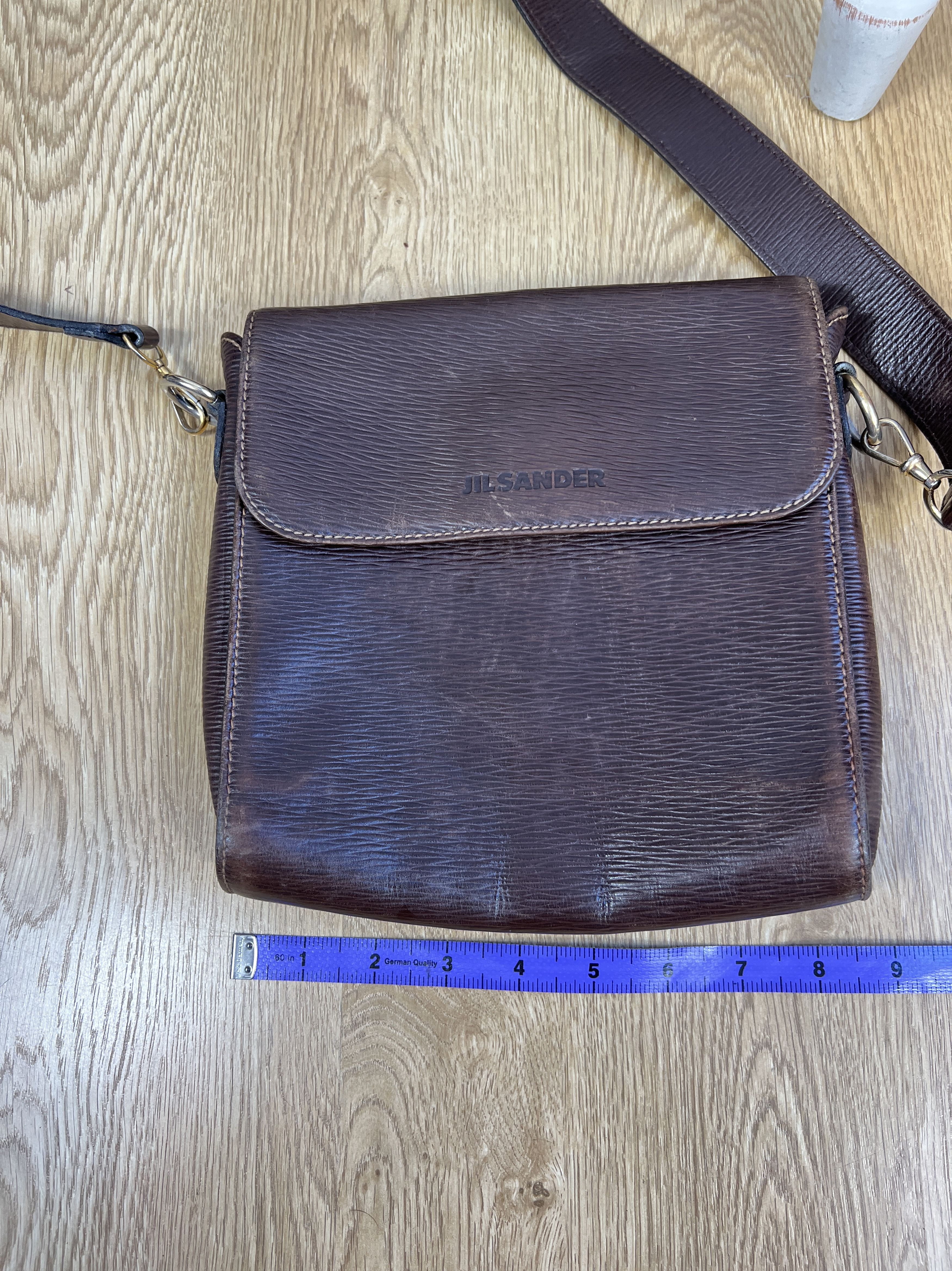 Jil Sander JIL SANDER LEATHER SHOUDER CROSSBODY BAG Size ONE SIZE - 9 Thumbnail