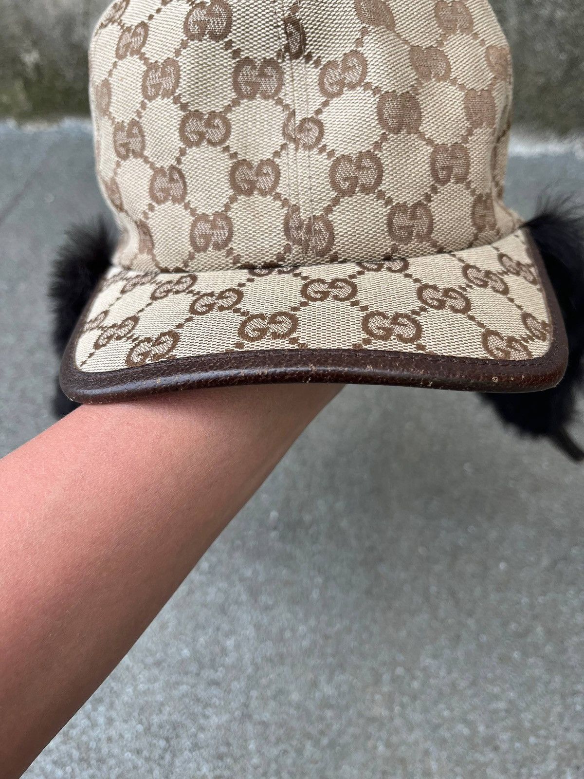 Gucci Archive Gucci by Tom Ford FW2000 GG Monogram Cap Size ONE SIZE - 5 Thumbnail