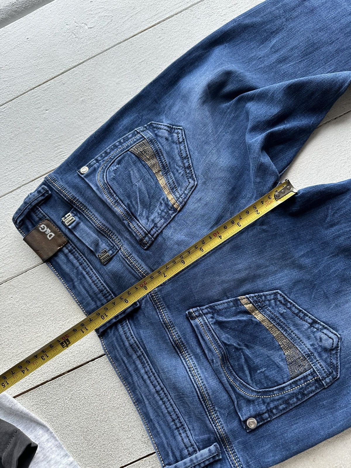 Vintage 🚨Gothic D&G Regular Slim relax DOLCE Jeans Womens Size 29" - 12 Thumbnail