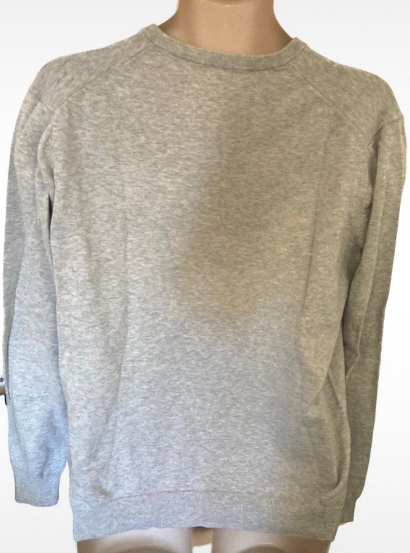 Uniqlo Grey UNIQLO V neck Uniqlo mens knit jumper size L Size US L / EU 52-54 / 3 - 2 Thumbnail