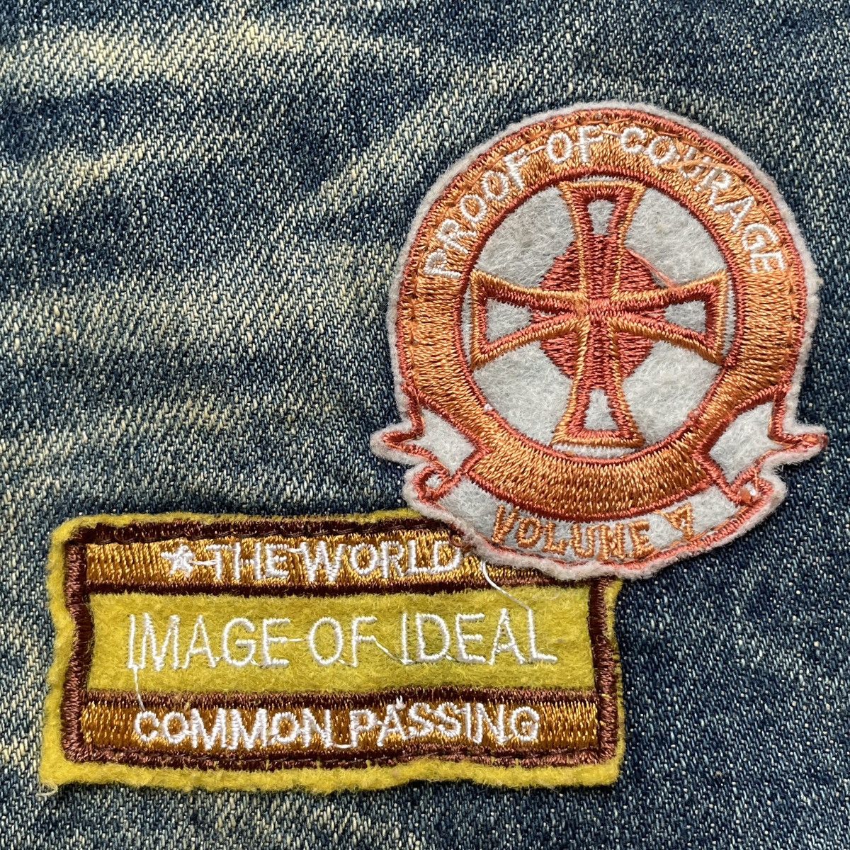 Japanese Brand Vintage Japanese Brand Patchwork Distressed Jeans 2000s Size US 29 - 10 Thumbnail
