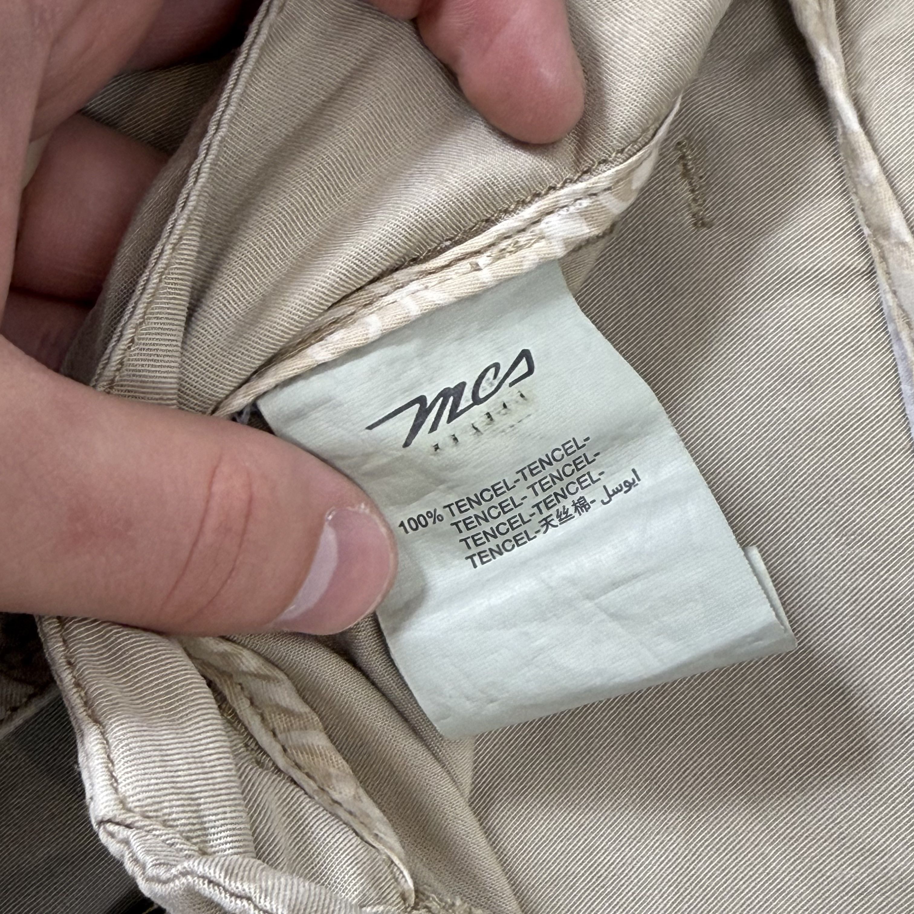 Vintage Vintage Y2K Cargo Pockets Beige Women's Midi Skirt Size 28" / US 6 / IT 42 - 13 Thumbnail