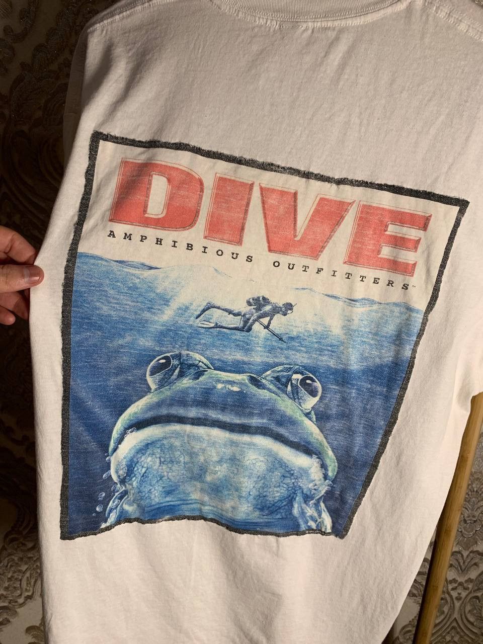 Cartoon Network VERY RARE DRIVE AMPHIBIOUS OUTFITTERS 1993 RETRO T-SHIRT 90s Size US XL / EU 56 / 4 - 7 Thumbnail