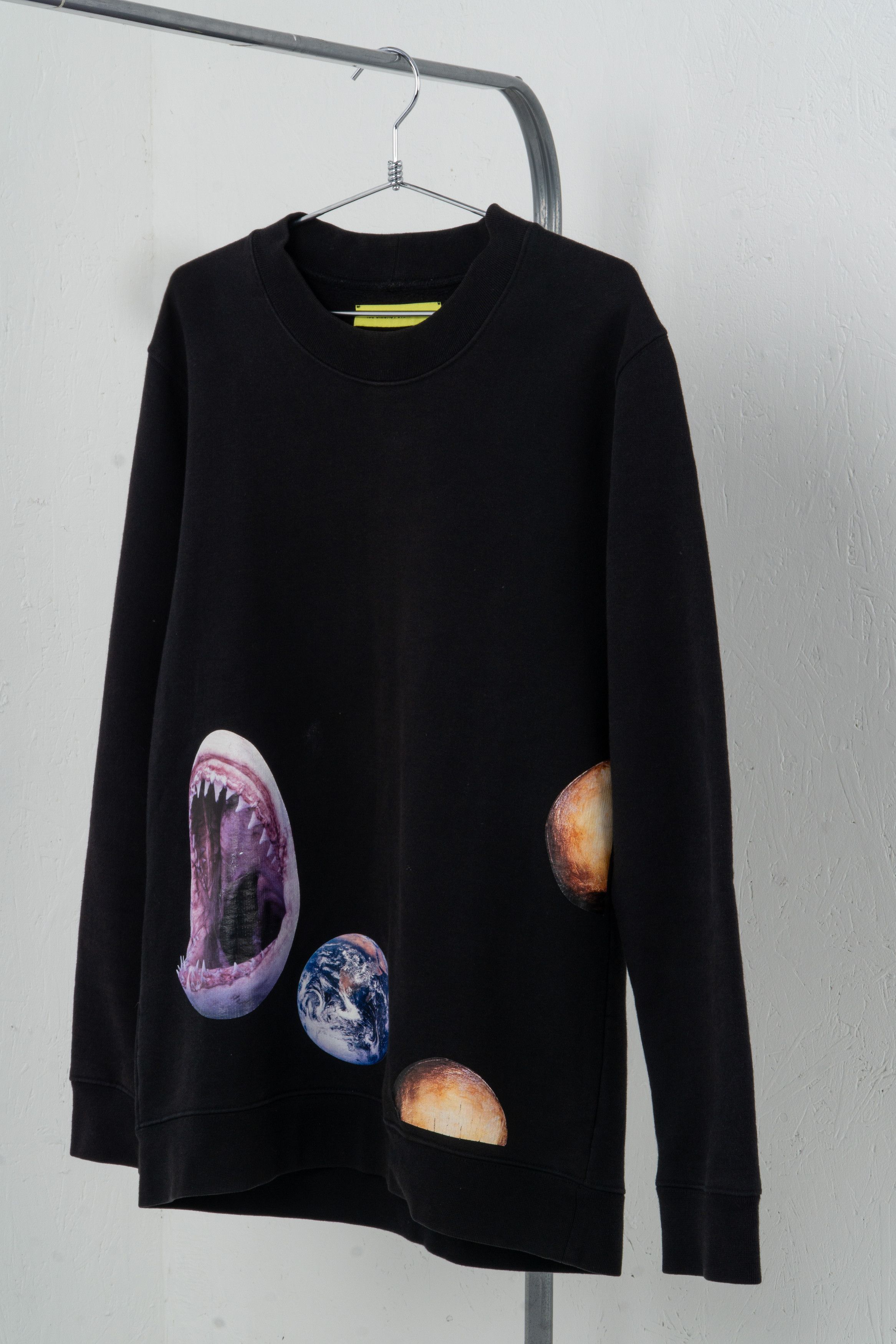 Sterling Ruby sterling ruby pink hair skull crewneck | Grailed