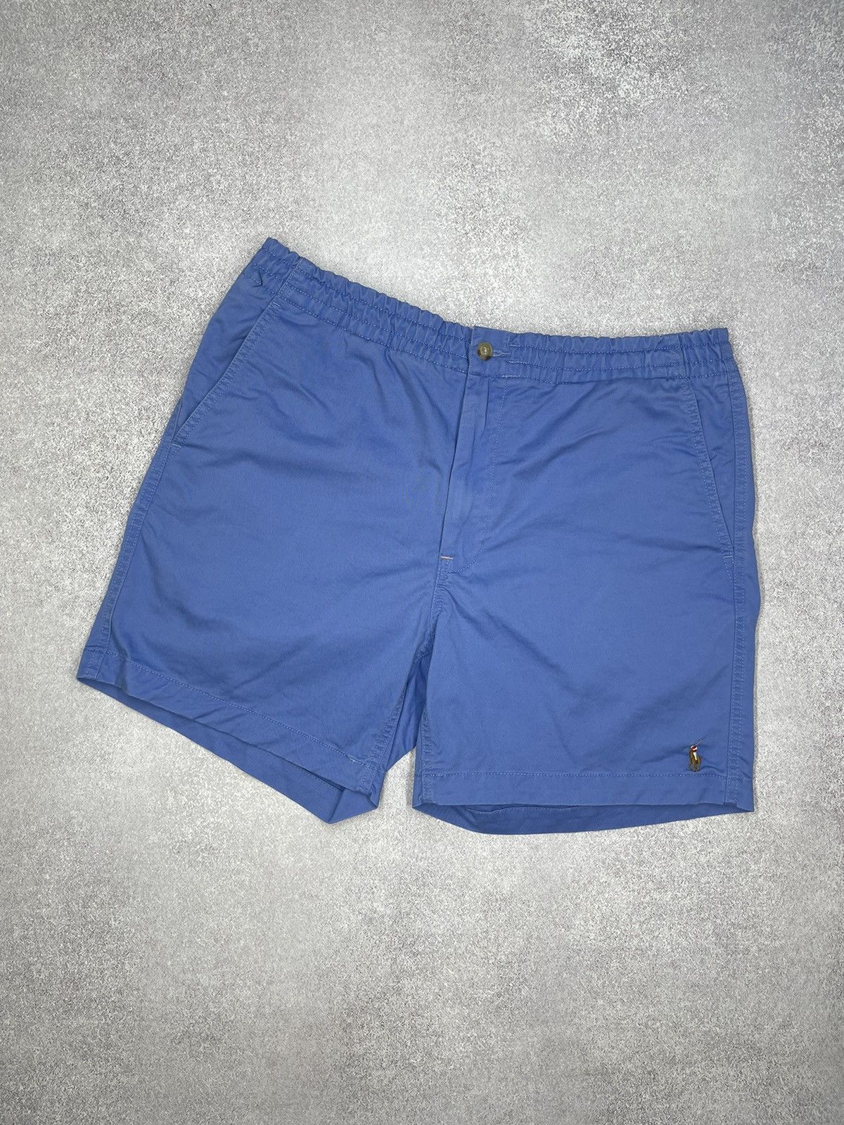 Polo Ralph Lauren Mens Polo Ralph Lauren Cotton Shorts Blue Rugby Y2K Size US 34 / EU 50 - 1 Thumbnail