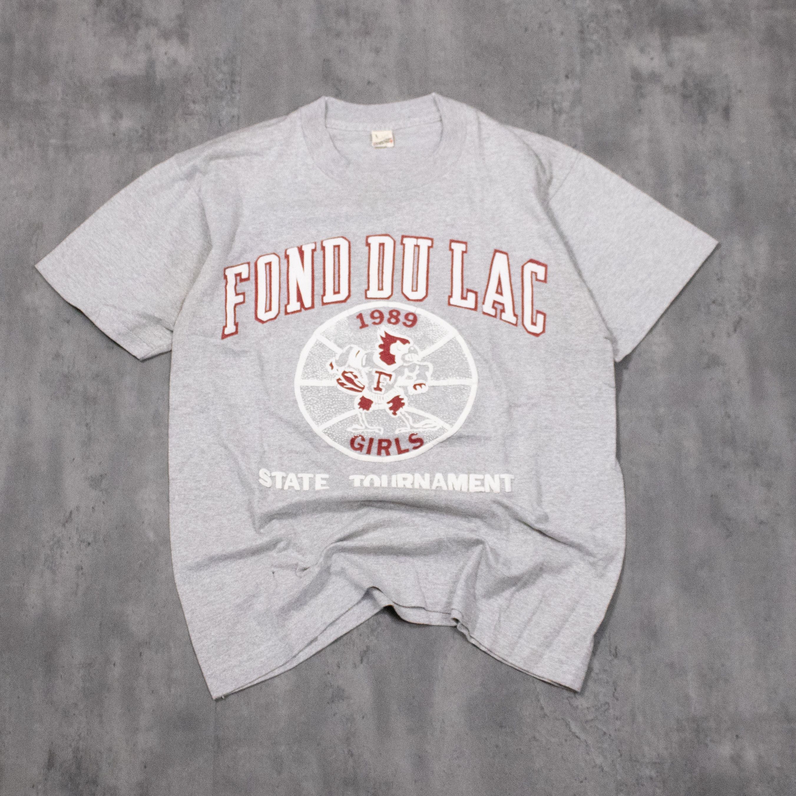 Vintage True Vintage 1989 Fond Du Lac Collegiate University T-Shirt Size US M / EU 48-50 / 2 - 3 Thumbnail