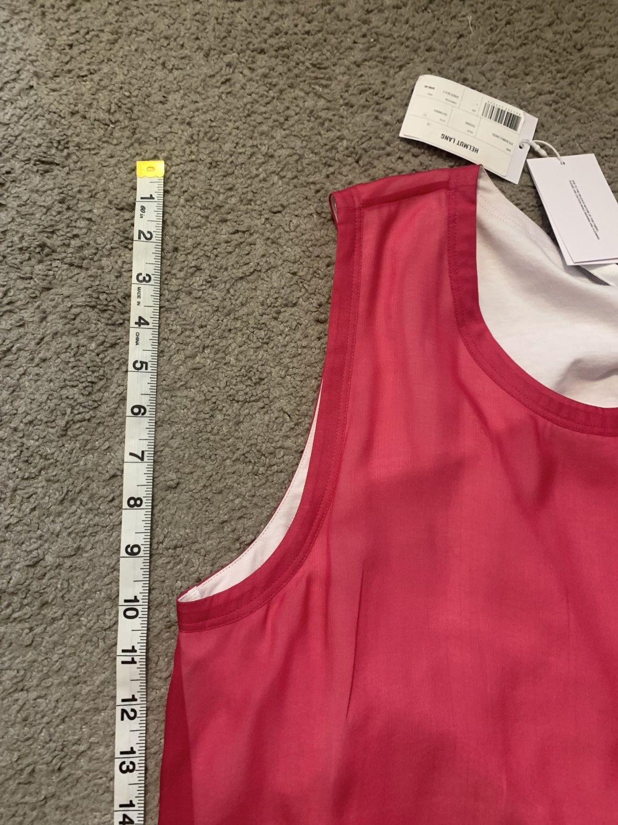 Helmut Lang HELMUT LANG PINK BUBBLE SILK DRESS Size L / US 10 / IT 46 - 15 Thumbnail